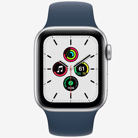 Apple Watch SE van boven gezien